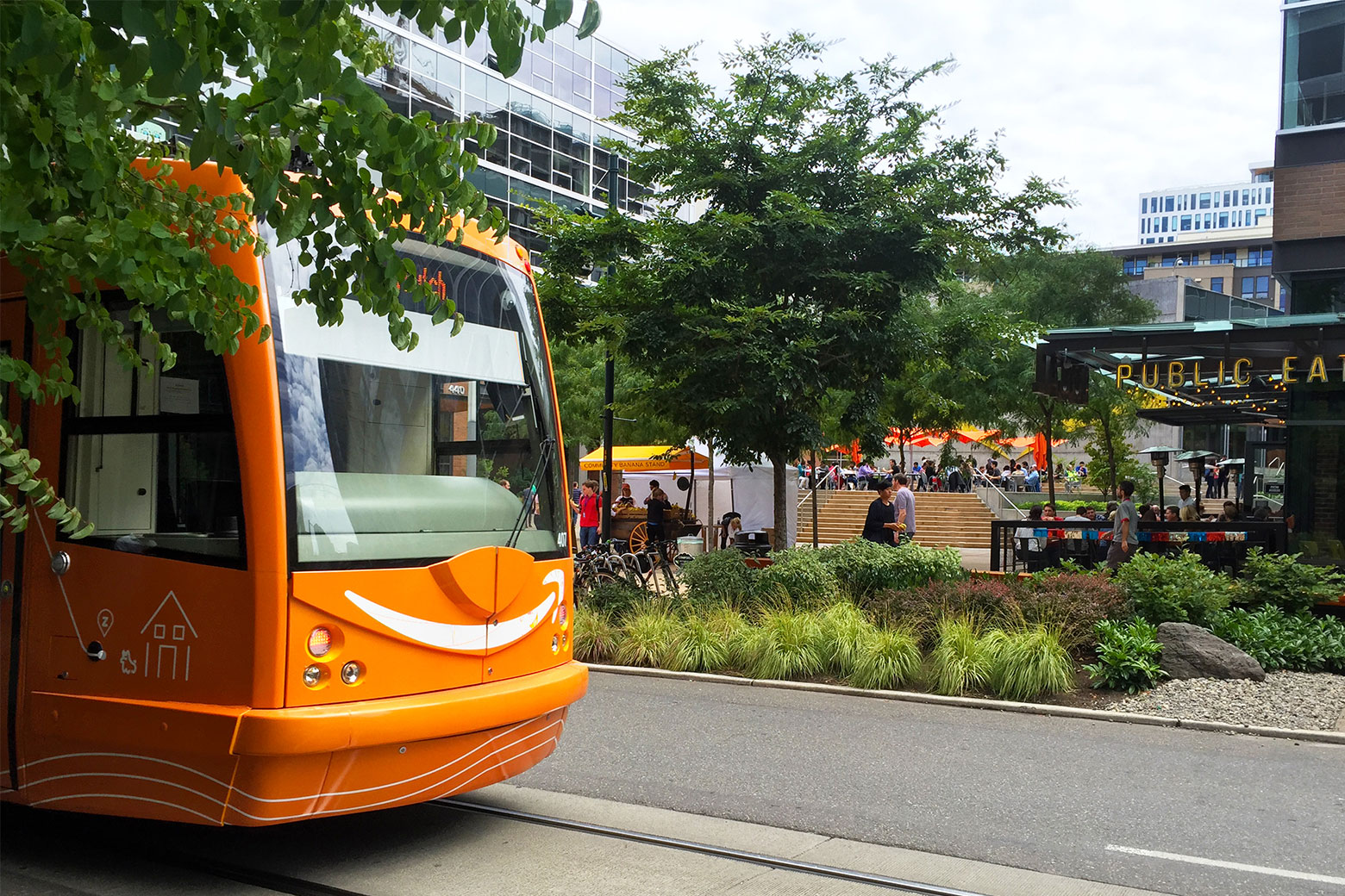 Amazon Headquarters and Terry Avenue Streetscape