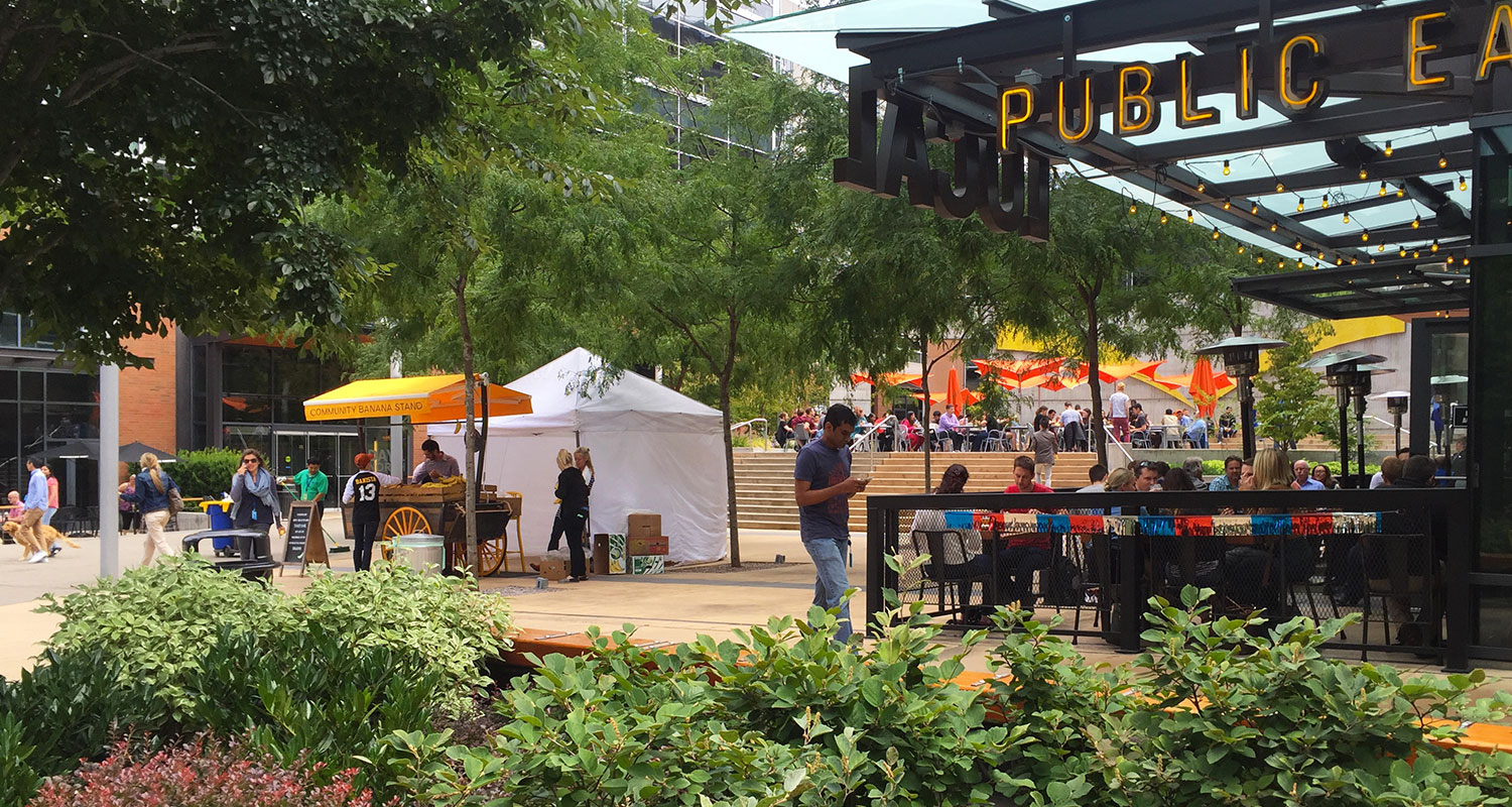 Amazon Headquarters and Terry Avenue Streetscape