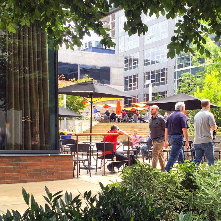 Amazon Headquarters and Terry Avenue Streetscape