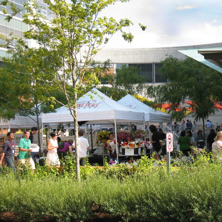 Amazon Headquarters and Terry Avenue Streetscape