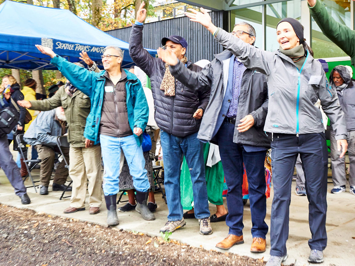 RBUFW Opening, Rainier Urban Farm and Wetlands, Seattle Parks and Recreation, Berger Partnership