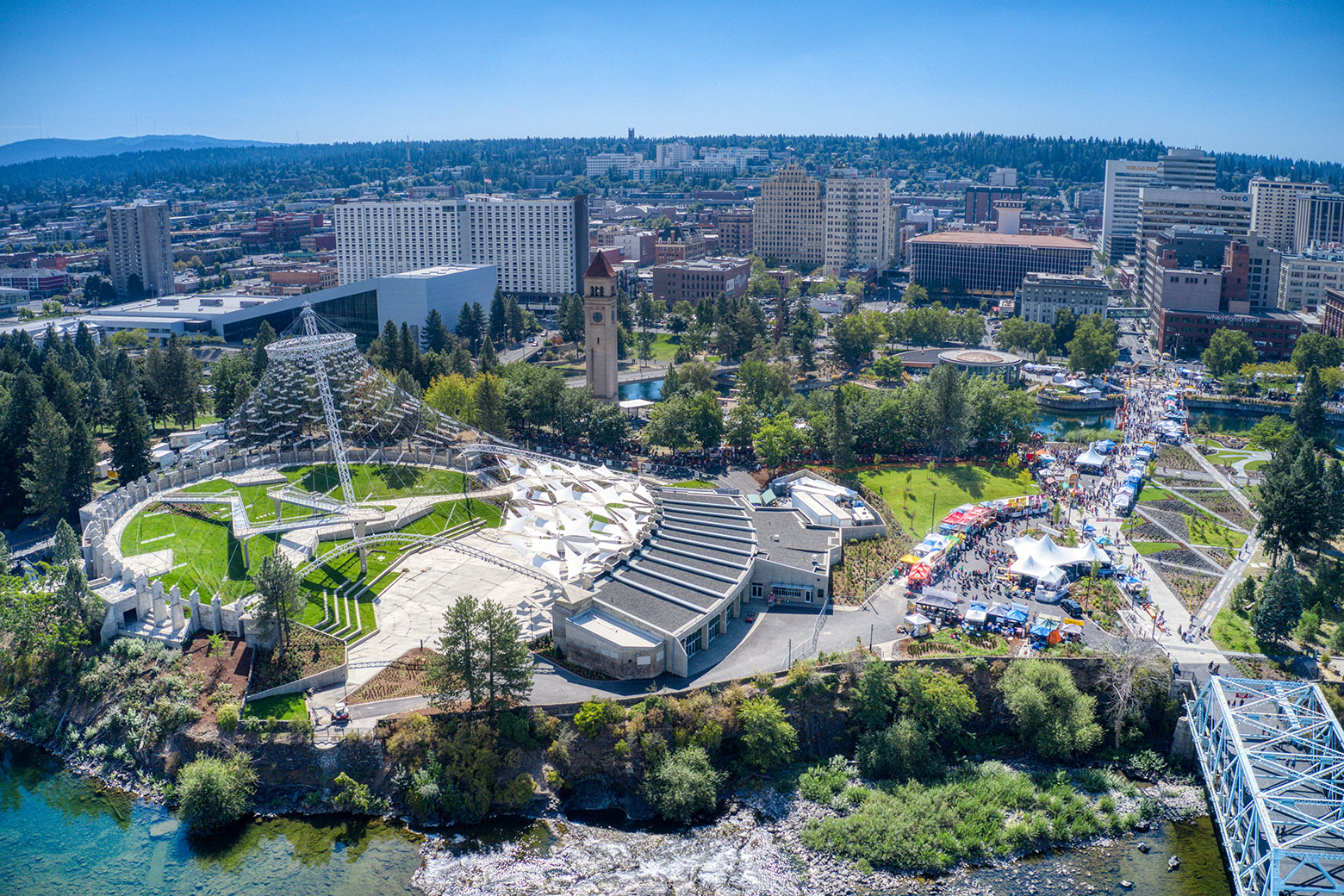 Riverfront Park, Spokane Aerial - Berger PartnershipBerger Partnership